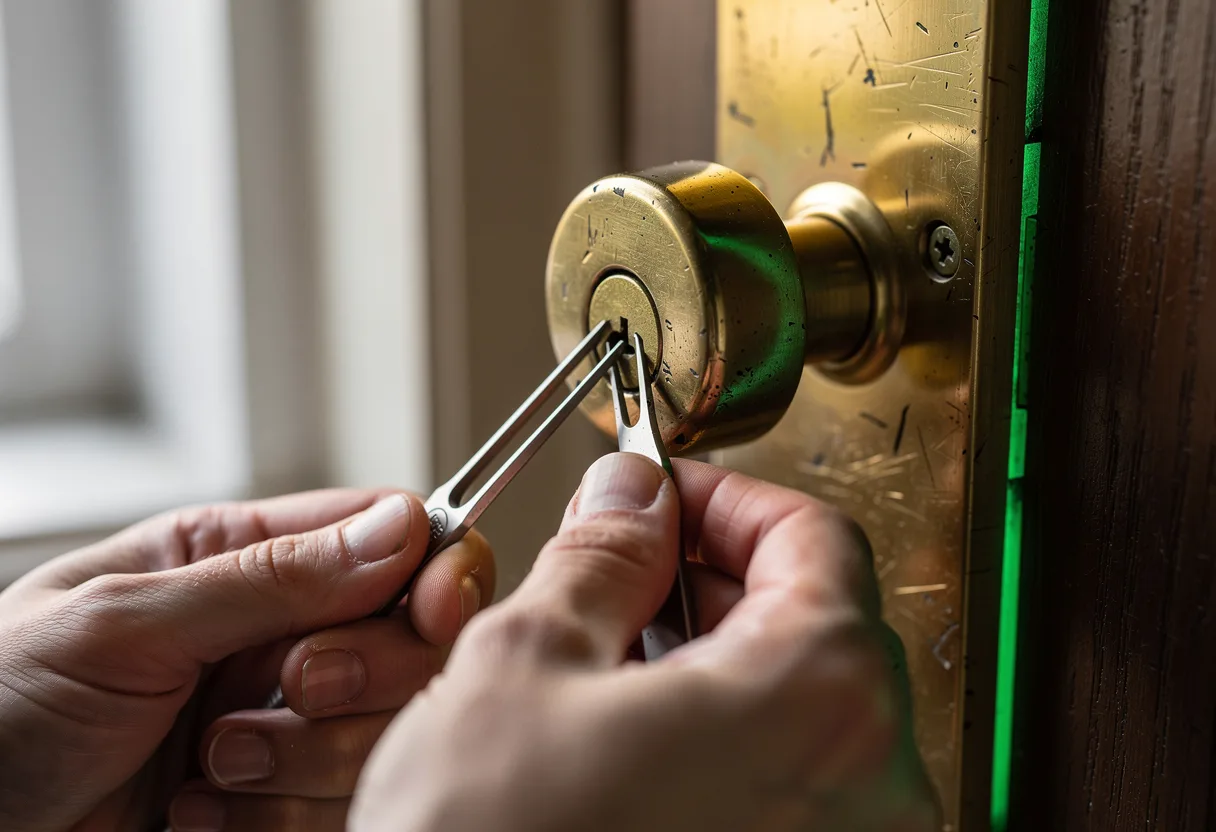 Ouverture de porte